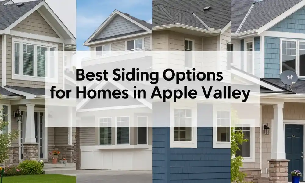 Best Siding Options for Homes in Apple Valley