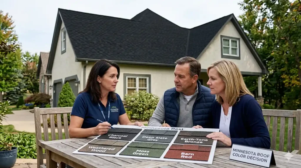 What Roof Color Works Best for Minnesota Homes?